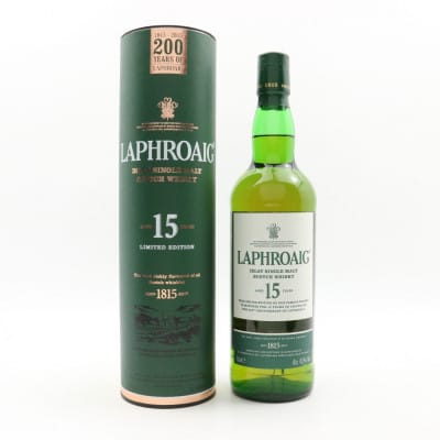 ラフロイグ15年 200周年記念ボトル（Laphroaig 15 Year Old 200th